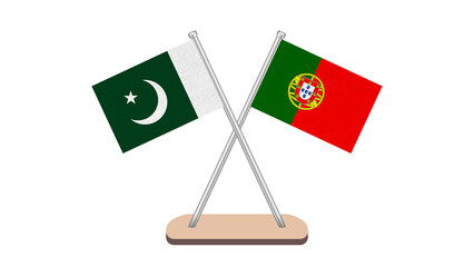 Portugal Pakistan Flag