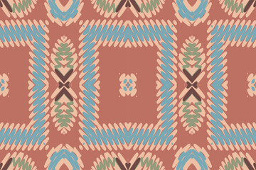 Seamless geometric ethnic asian oriental and tradition pattern design for texture and background. Silk and fabric pattern decoration for carpet, Thai clothing, wrapping and wallpaper