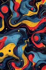 Obraz premium hand drawn style t-shirt print