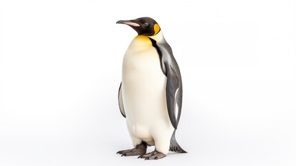 Fototapeta premium Emperor penguin isolated on white background.