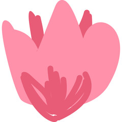 Fototapeta premium Hand Drawn Flower Illustration