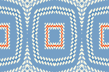 Geometric ethnic seamless pattern traditional. Aztec ethnic ornament print. Tribal pattern style. 