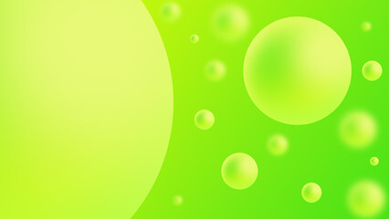 Water drops on gradient background bubble color concept graphic for illustration
