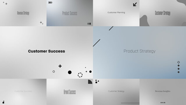 Clean Text Animations Pack | 10 Motion Titles with Control Panels