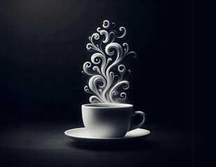 Coffee Steam Art