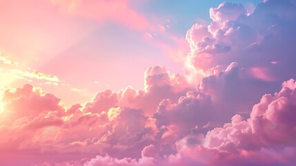 Pink Cloudscape