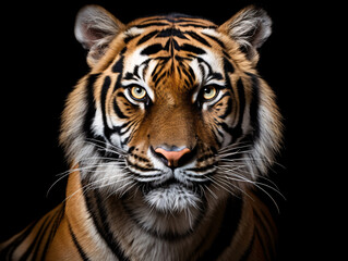 Fototapeta premium a close up of a tiger