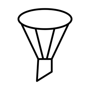 recommend clip art: Ship Funnel line icon