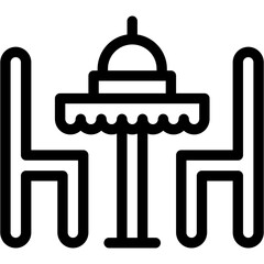 Vector Icon Romantic Dinner, Love, Proposal, Heart beating, Romantic And Lovely