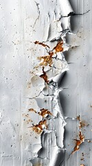 Weathered Concrete Bonding Agent on Vertical Surface