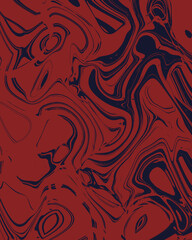 Fototapeta premium Abstract Detailed Red Grunge Halftone on a Dark Background