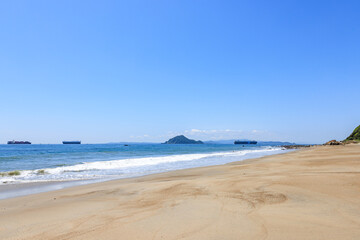 伊良湖岬の恋路ヶ浜　愛知県田原市