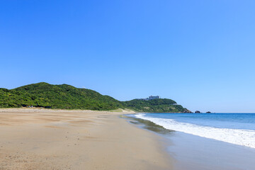 伊良湖岬の恋路ヶ浜　愛知県田原市