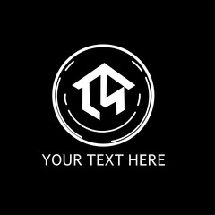 Obraz premium Home building logo design modern minimalist