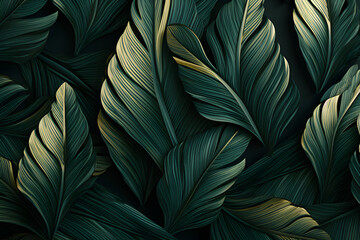 leaves background , Green leaf background or wall paper , nature and environment green leaves texture background