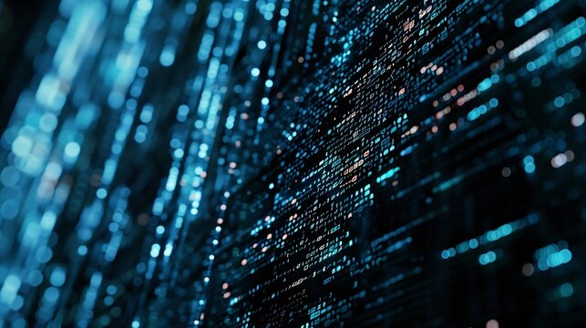 Software development application programming code and tacit computer coding  Concept of smart digital transformation and technology disruption that changes global trends in new informa : Generative AI