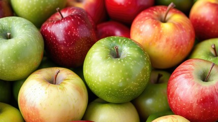 Colorful Apple A Fresh and Nutritious Fruit