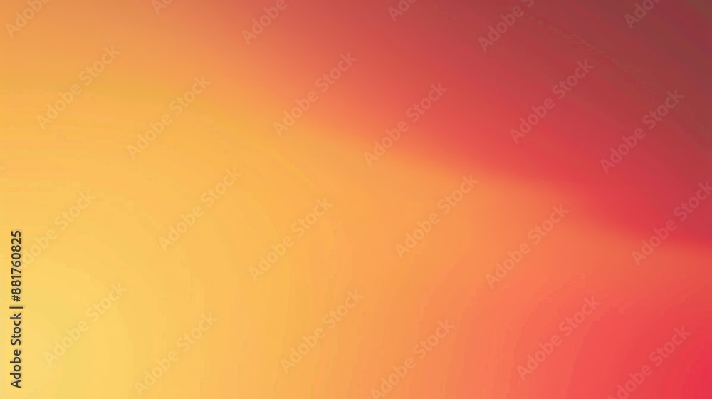 Poster abstract yellow and red gradient background