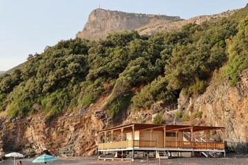 Maratea - Scorcio di Monte San Biagio dalla Spiaggia Nera