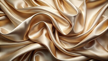 Fototapeta premium Elegant silk background with soft, luxurious texture perfect for adding a touch of sophistication to designs, silk, background
