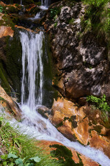 Waterfall in the mountains