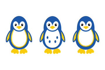 Penguin editable vector collections. 