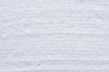 Abstract White Grey Kitchen Rock Salt Background Macro Top View.