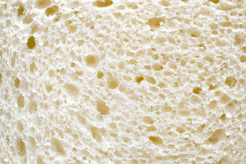 White bread texture background. Close up sliced bread.