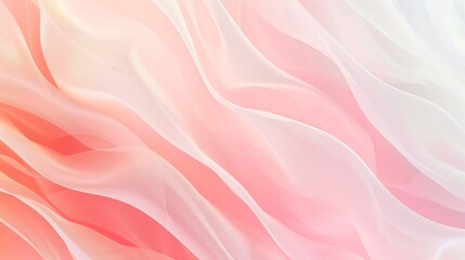 Fototapeta premium Pink And White Sheer Fabric Texture Close Up