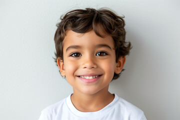 Smiling Little Boy Portrait