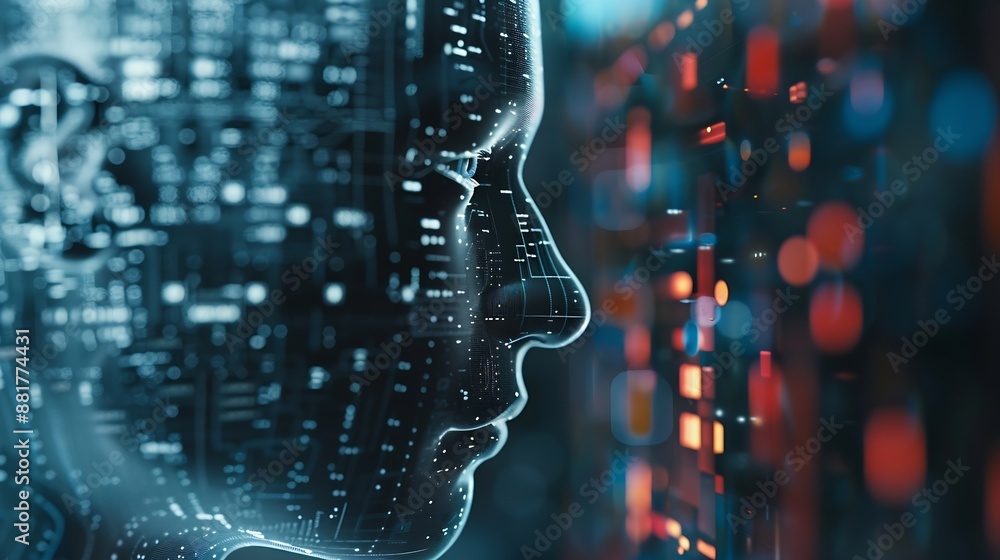 Poster Computer programming coding and AI artificial intelligence software development engaged by skilled coder and prompt engineer to develop LLM automated AI artificial intelligence virtual : Generative AI
