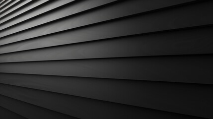 Obraz premium Close-Up Of Black Horizontal Siding On A Building