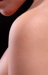 Naklejka premium close up of a body