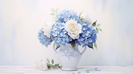 Fototapeta premium bouquet of flowers
