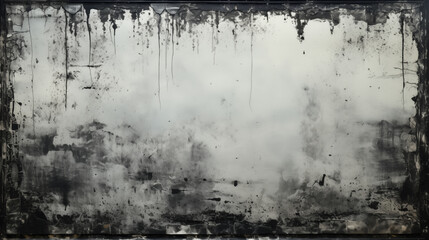 Empty gray concrete wall. Gray concrete wall as background. Abstract design with textured black stone wall background