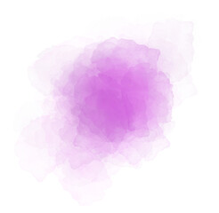 Fototapeta premium Alcohol Ink violet brush, watercolor design creative hand painted, luxury wedding clipart transparent background