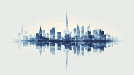 Fototapeta premium city skyline