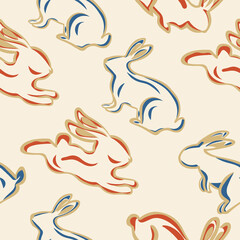 Obraz premium Vibrant summer colors are suitable for dresses, scarves, shawls and background wall patterns.