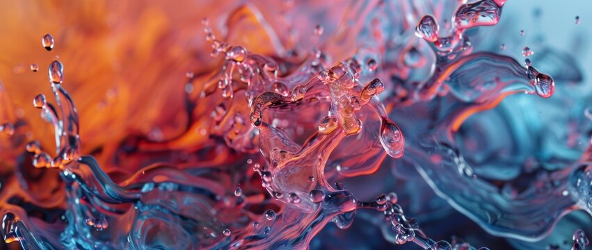 Visualization of thermodynamic fluid movement using numerical methods, illustrating physics-based modeling in computational fluid dynamics.