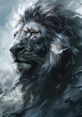 In the realm of the wild, the lion reigns supreme as the king of beasts.