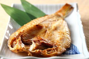 焼いた甘鯛の干物