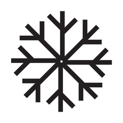 snowflake, Winter snow vector icon eps 10