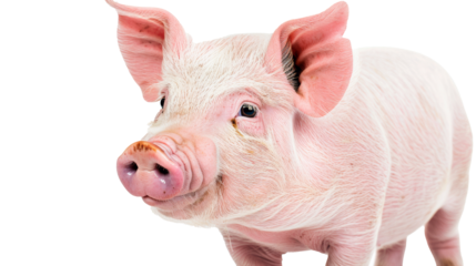 PNG Image of a farm pig