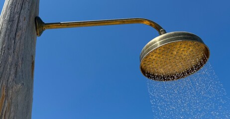 douche d'exterieur bannière