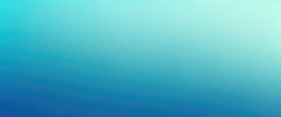 Obraz premium Cyan White blue and teal blurred noise texture Dark grainy gradient background