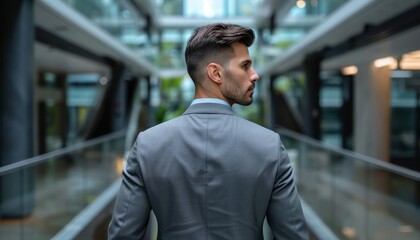 Confident CEO Leading the Way in a Modern Office Setting, A Successful Business Leader with Experience in Enterprise Management and Corporate Command