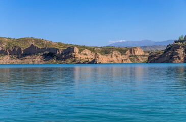 Fototapeta premium Lake Negratin reservoir