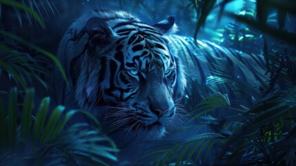 A supernatural scene showcases glowing