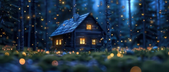 A supernatural scene unveils a cozy