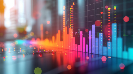 Bar graphs displaying revenue, development, profit, finance, cash, stock, and various data points on a light background for a professional, clear statistical presentation.

